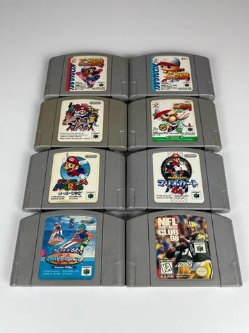 Nintendo - Nintendo 64 - Nintendo 64 Console & 8 Games