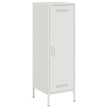Hoge kast staal wit - Nu 30% goedkoper! Direct je kamer u..., Verzenden, Zo goed als nieuw