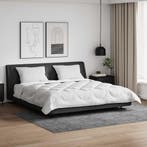 vidaXL Deken Set met kussen 3 pcs Wit Microfiber en Donsveer, Huis en Inrichting, Verzenden, Nieuw
