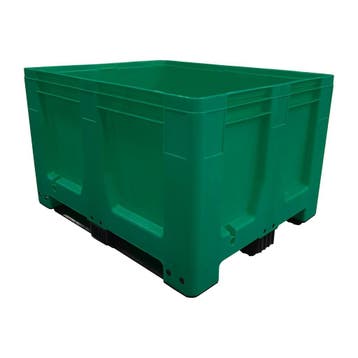 Palletbox MaxiLog 1200x1000x760mm tweede keus 3 sledes-, Zakelijke goederen, Ophalen of Verzenden
