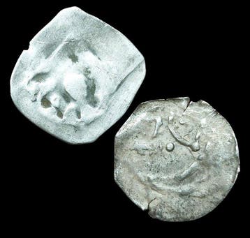 . Europa, Middeleeuws Rare Medieval Silver Friesach & Vienna