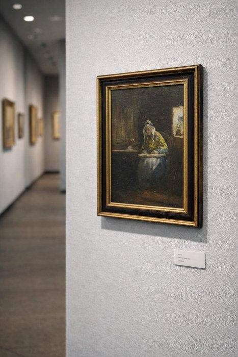 Blommers (XIX-XX) - Lecture dans l’ombre, Antiquités & Art, Art | Peinture | Classique