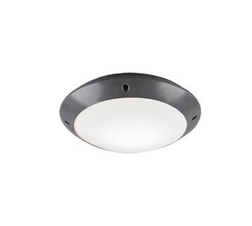 Trio CAMARO plafondlamp | E27 Fitting | antraciet met wit ma, Verzenden