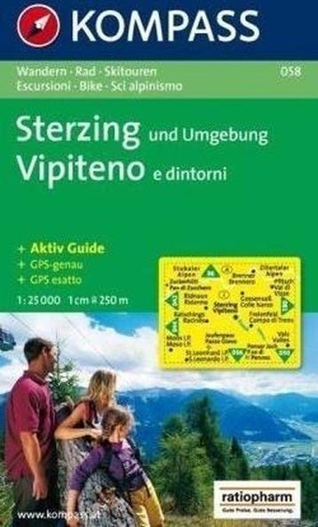 WK058 Sterzing und Umgebung - Kompass, Verzenden, Nieuw