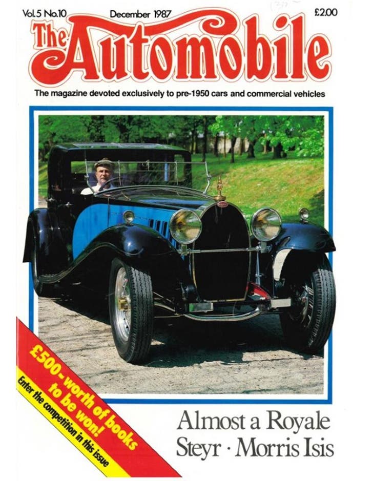 1987 THE AUTOMOBILE MAGAZINE 10, Livres, Autos | Brochures & Magazines, Enlèvement ou Envoi