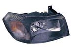 Ford Transit 2000-2006 Zwart Koplamp Rechts (Koplampen), Verzenden, Nieuw, Ford
