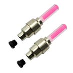 DrPhone FireFly V2 Futuristic - 2x Ventieldop met LED ROOD -, Verzenden, Nieuw