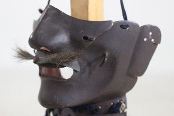 Harnas - Japan - E3-509 Sabinuri Menpo, Masker van Samurai