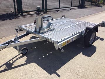 Zakbare transporter : Moto + Quad - Motortrailer - Remorque