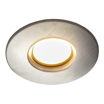 LED inbouw spot 6,5 watt vochtbestendig Geborsteld Aluminium, Verzenden, Nieuw, Overige materialen