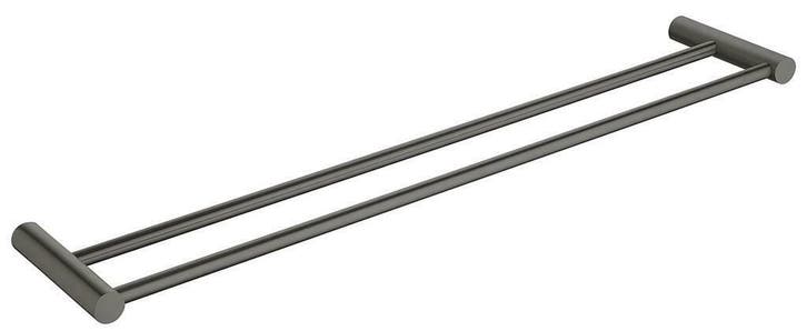 Ida dubbele handdoekrek 60cm Gunmetal, Huis en Inrichting, Badkamer | Badtextiel en Accessoires, Ophalen of Verzenden