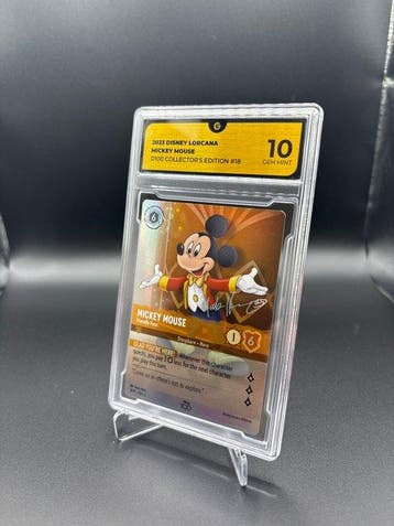 Disney - 1 Graded card - Disney Lorcana - Mickey Mouse 18, Collections