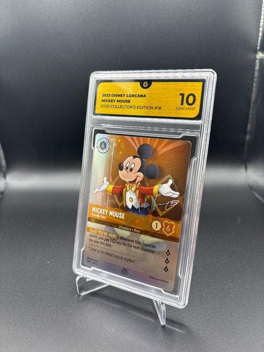 Disney - 1 Graded card - Disney Lorcana - Mickey Mouse 18, Verzamelen, Overige Verzamelen