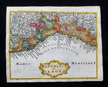 Europa - Italië CNord / Ligurië / Genua / Savona / Lerici /, Nieuw