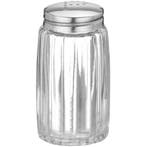 Peperstrooiers | RVS/Glas | 6 Stuks | Ø40x70(h)mm HENDI, Verzenden, Nieuw in verpakking