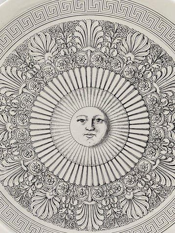 Fornasetti - Piero Fornasetti - Tafel - Sole - Metaal