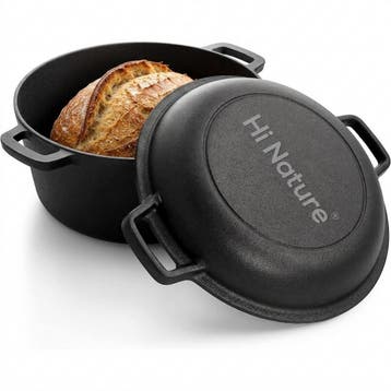 HI NATURE™ Braadpannen - Gietijzeren Braadpan met, Elektronische apparatuur, Verzenden, Nieuw