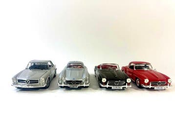 Bburago, Ertl, Techno Giodi 1:18 - Modelauto (4) - Mercedes