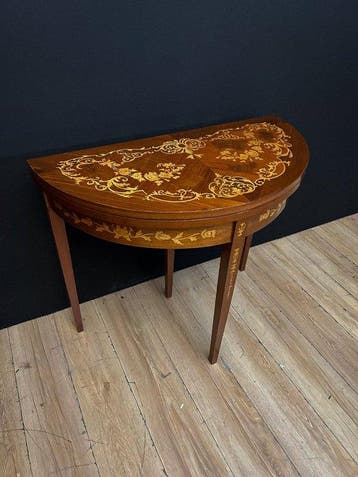 Tafel - Hout, imitatieleer - Speeltafel
