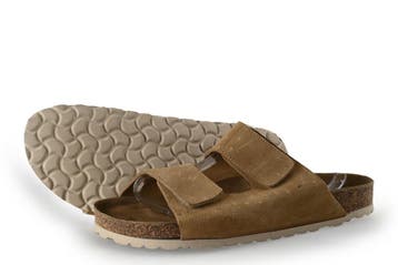 Manfield Slippers in maat 43 Beige, Kleding | Heren, Schoenen, Slippers, Manfield, Overige kleuren, Verzenden