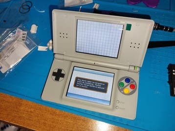 Nintendo - DS lite - Nintendo DS Lite custom style SNES -