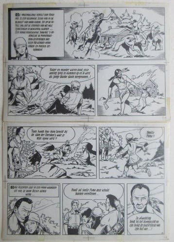 Bessy 85 - Originele pagina (p.6) - De drie vlechten - 1, Nieuw