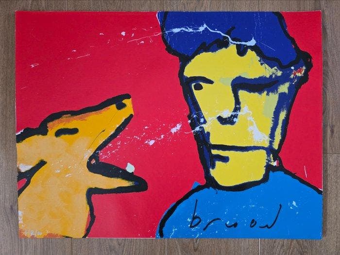 Herman Brood (1946-2001) - Herman & Iggy, Antiek en Kunst, Antiek | Overige Antiek