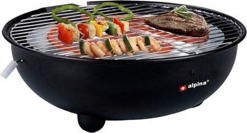 2dekans | alpina Elektrische BBQ - Tafel-Barbecue - Geen, Ophalen of Verzenden, Nieuw