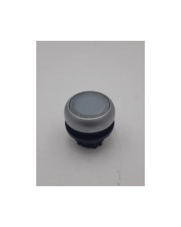 Eaton Drukknop vlak wit terugverend, Verzenden