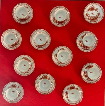Meissen - Koffieservies (23) - Porselein