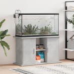 vidaXL Aquariumstandaard Betongrijs 101x41x58 cm Bewerkt, Verzenden