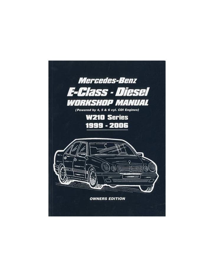 1999 - 2006 MERCEDES BENZ E KLASSE W210 DIESEL VRAAGBAAK E.., Auto diversen, Handleidingen en Instructieboekjes, Ophalen of Verzenden
