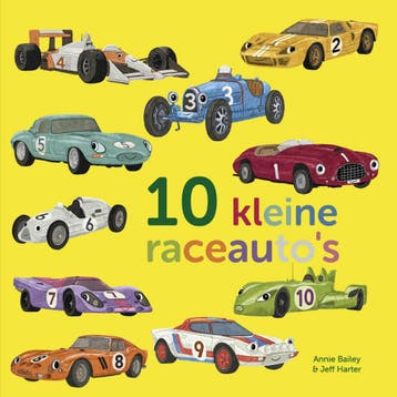 Tien kleine raceautos (9789493354609, Annie Bailey), Verzenden