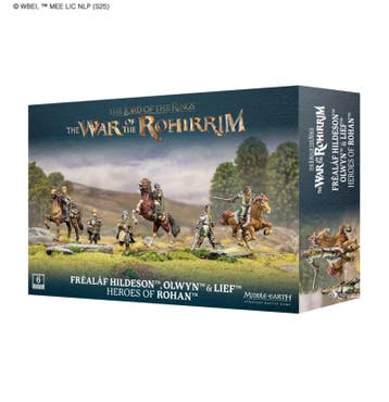 Middle Earth Frealaf Hildeson and Olwyn and Lie (Warhammer, Ophalen of Verzenden, Nieuw