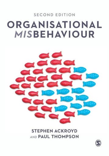 Organisational Misbehaviour |  | Nieuw, Verzenden