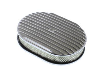 Aluminium 12 inch oval full finned air cleaner, Auto-onderdelen, Ophalen of Verzenden, Nieuw