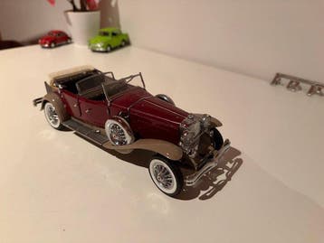 Franklin Mint 1:24 - Voiture miniature - Duesenberg J Derham, Nieuw