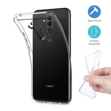 Huawei Mate 20 Lite Transparant TPU Hoesje + Screen, Verzenden