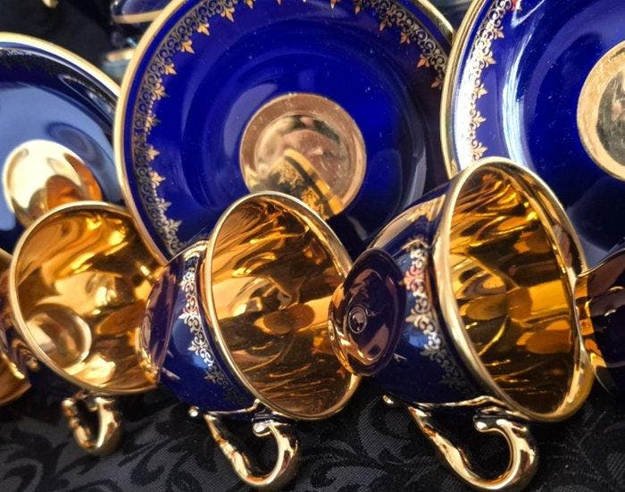Limoges, André Prevot Kobaltgoud - André Prevot -, Antiek en Kunst, Antiek | Meubels | Tafels