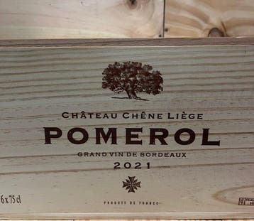2021 Chateau Chêne Liège - Pomerol - 6 Flessen (0.75 liter)