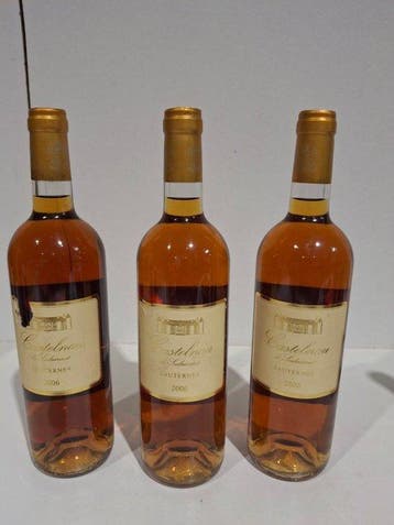 2006 Castelnau de Suduiraut - Sauternes - 3 Flessen (0.75, Verzamelen, Nieuw