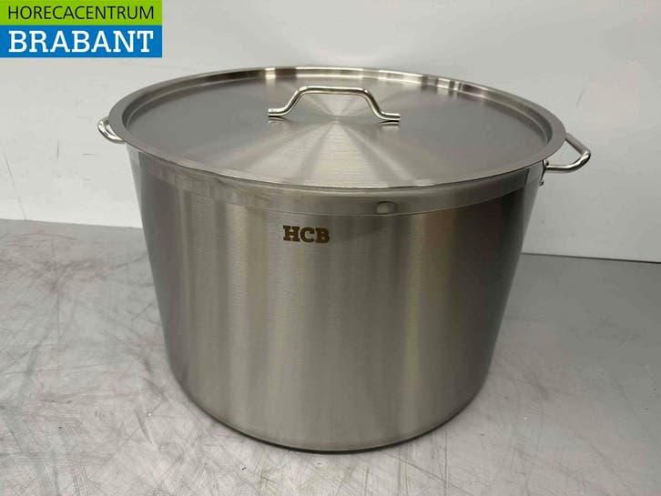 RVS Soeppan Kookpan Pan Inductie 60 x 40 cm 113 liter Horeca, Articles professionnels, Horeca | Équipement de cuisine, Enlèvement ou Envoi