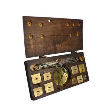 Antique French Apothecary Balance - Balans of weegschaal -, Antiek en Kunst