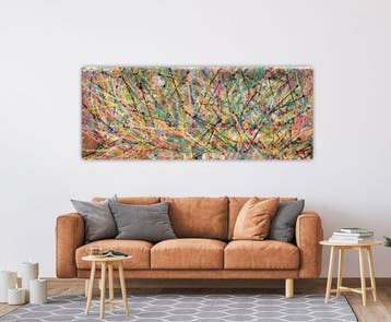 Joan LLaverias - Textura floral 1 - XXL