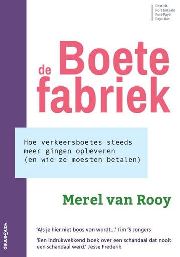 De boetefabriek 9789461646002 Merel van Rooy, Verzenden, Zo goed als nieuw, Merel van Rooy