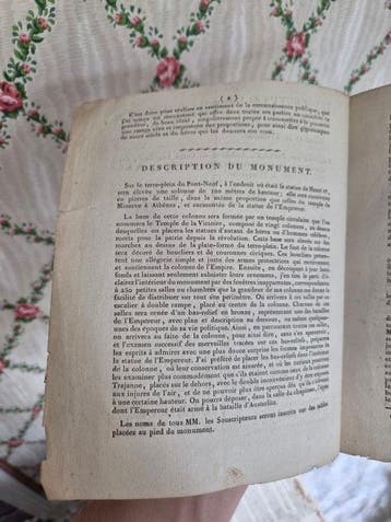 [Napoleon Bonaparte] - Monument à élever par souscription à, Antiek en Kunst