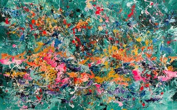 Ivanka Matiss - Secret garden N:36 XXL, Antiek en Kunst