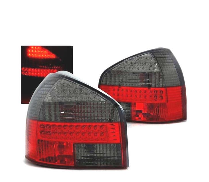 FEUX ARRIÈRE AUDI A3 96-00 LED FUMÉ, Auto-onderdelen, Verlichting, Verzenden