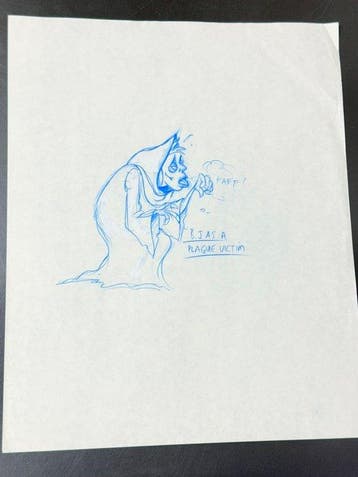 Beetlejuice (TV series, 1989/91) Tim Burton - 1 Croquis de, Nieuw in verpakking