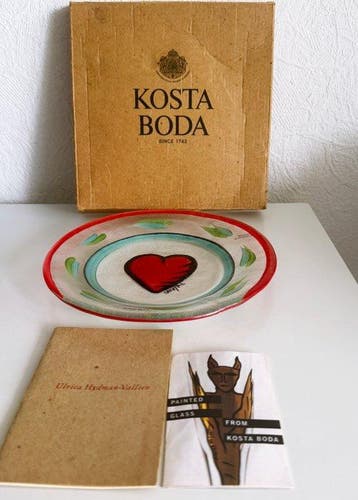 Kosta Boda - Ulrica Hydman-Vallien - Bord - Glasteller
